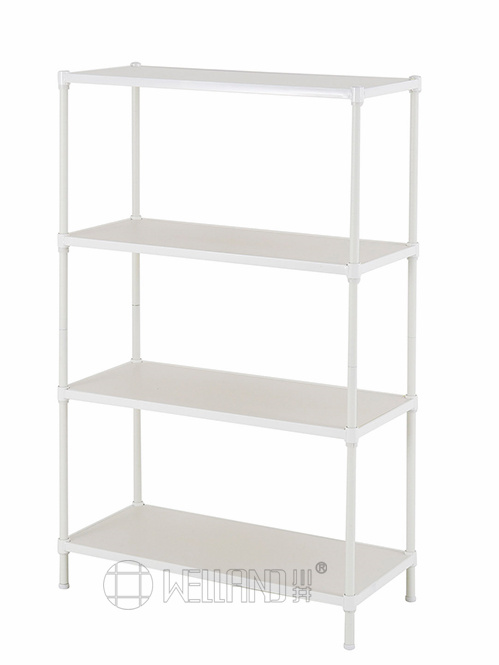 四層竹板展示層架 四層竹板展示層架