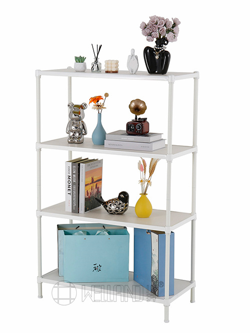 四層竹板展示層架 四層竹板展示層架