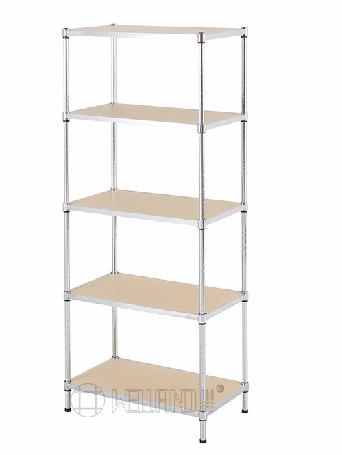 五層竹板展示層架 五層竹板展示層架