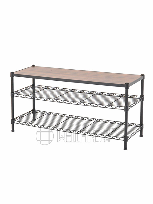 三層鞋架竹板收納架 三層鞋架竹板收納架