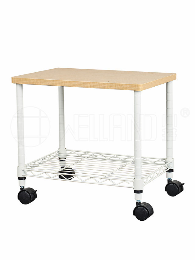 雙層迷你可移動打印機傳真機架 雙層迷你可移動打印機傳真機架