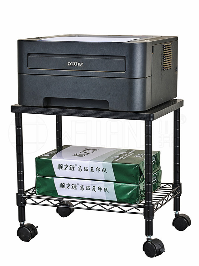 雙層迷你可移動打印機傳真機架 雙層迷你可移動打印機傳真機架