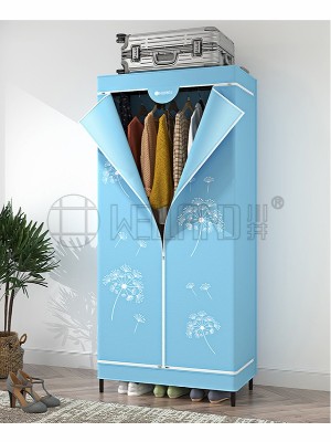 新款學生宿舍圓管布衣櫥 新款學生宿舍圓管布衣櫥