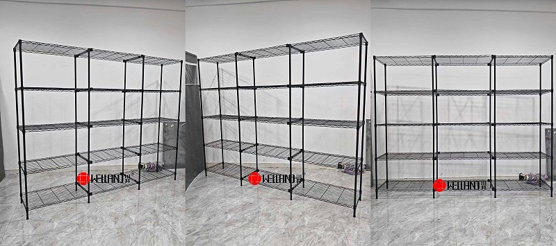 新款聯排三列電商線網置物架分享-WELLAND川井-中山常勝