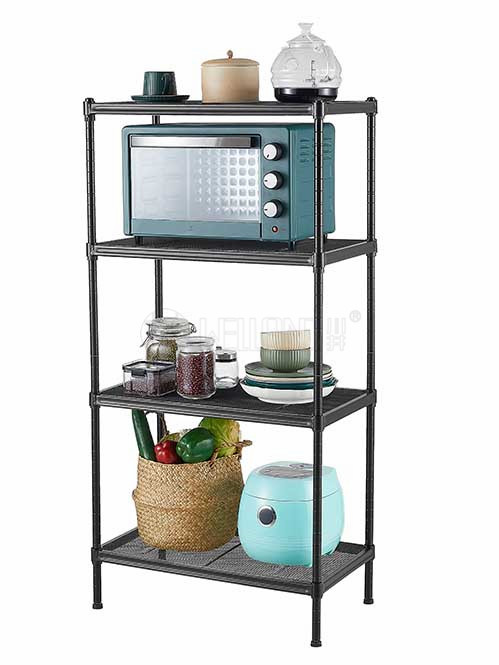 可移動(dòng)黑色拉網(wǎng)置物架 可移動(dòng)黑色拉網(wǎng)置物架