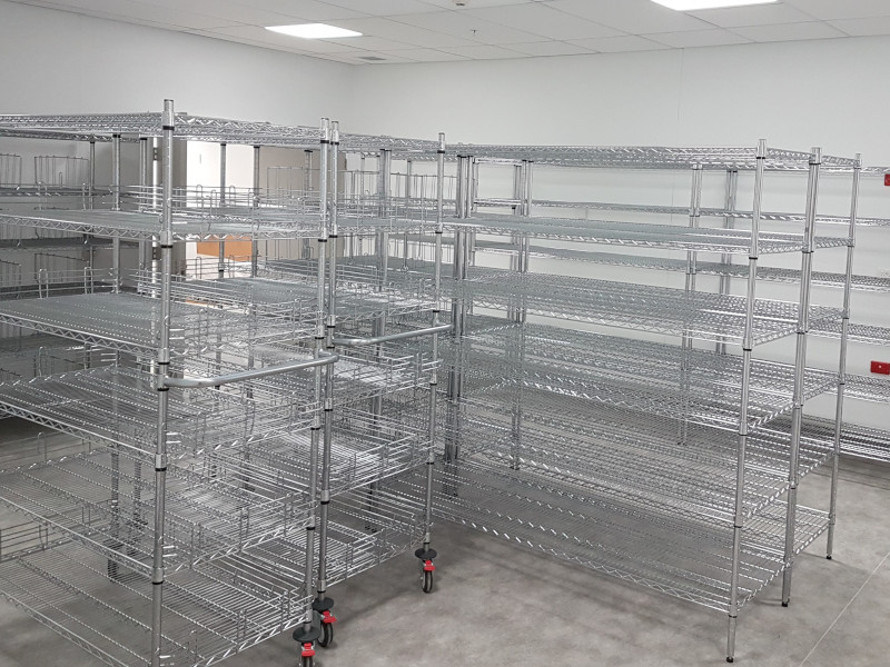 鍍鉻貨架尺寸定制，打造個性化倉儲解決方案-川井置物架-線網貨架-中山常勝