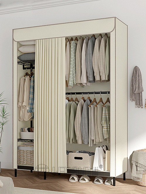 防潮防塵金屬簡易衣櫥 防潮防塵金屬簡易衣櫥