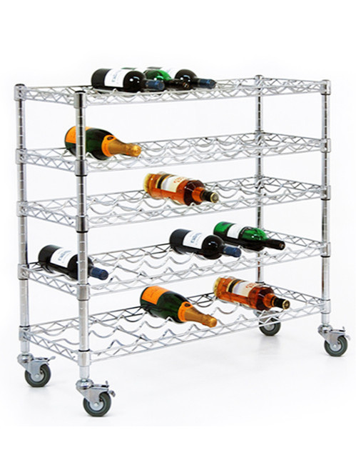 出口標(biāo)準(zhǔn)五層紅酒展示收納架 出口標(biāo)準(zhǔn)五層紅酒展示收納架
