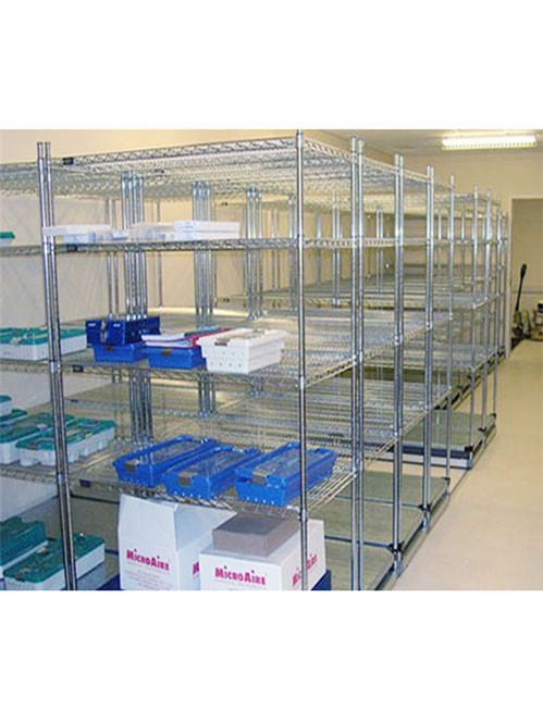 生物工程庫(kù)房實(shí)驗(yàn)室電鍍鉻線網(wǎng)貨架