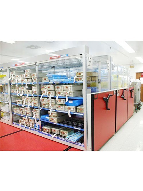 醫院藥房管理倉儲工程網格鍍鉻組合置物架