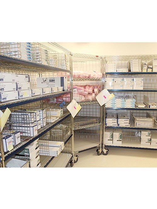 醫院藥房藥品倉儲收納置物金屬貨架