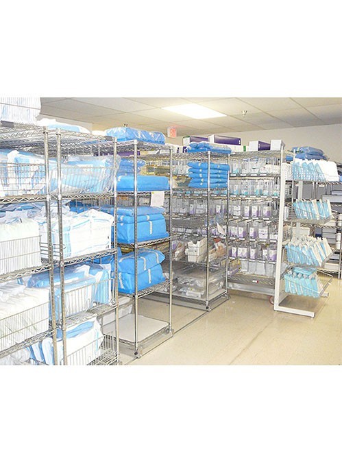 醫療用重型電鍍鉻線網藥房藥品貨架
