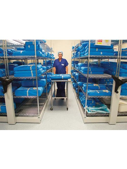 醫院布草間庫房服裝整理貨架，醫院用貨架