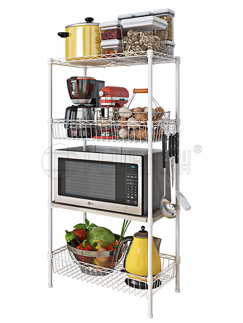 廚房落地廚具廚房用品收納架 廚房落地廚具廚房用品收納架