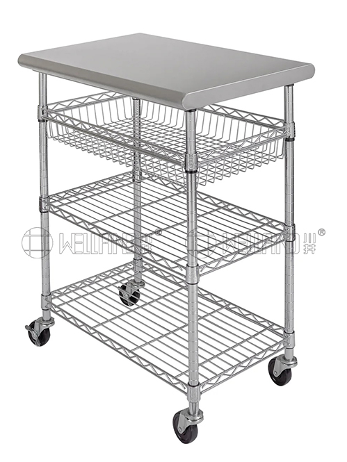 冷庫防銹貨架食品環(huán)保安全無菌多層可調節(jié)金屬冷庫層架產(chǎn)品