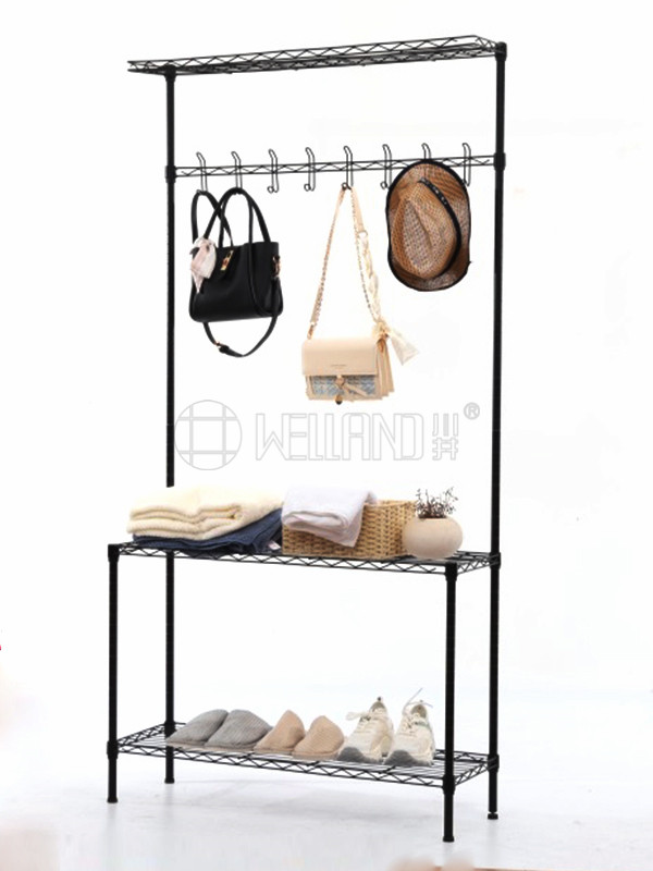 小戶型家用好看衣服帽子掛衣架 小戶型家用好看衣服帽子掛衣架