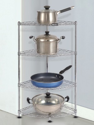 加固四層轉角儲物收納架-川井WELLAND