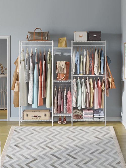 大號(hào)雙人加固加粗鋼管組合衣柜 大號(hào)雙人加固加粗鋼管組合衣柜