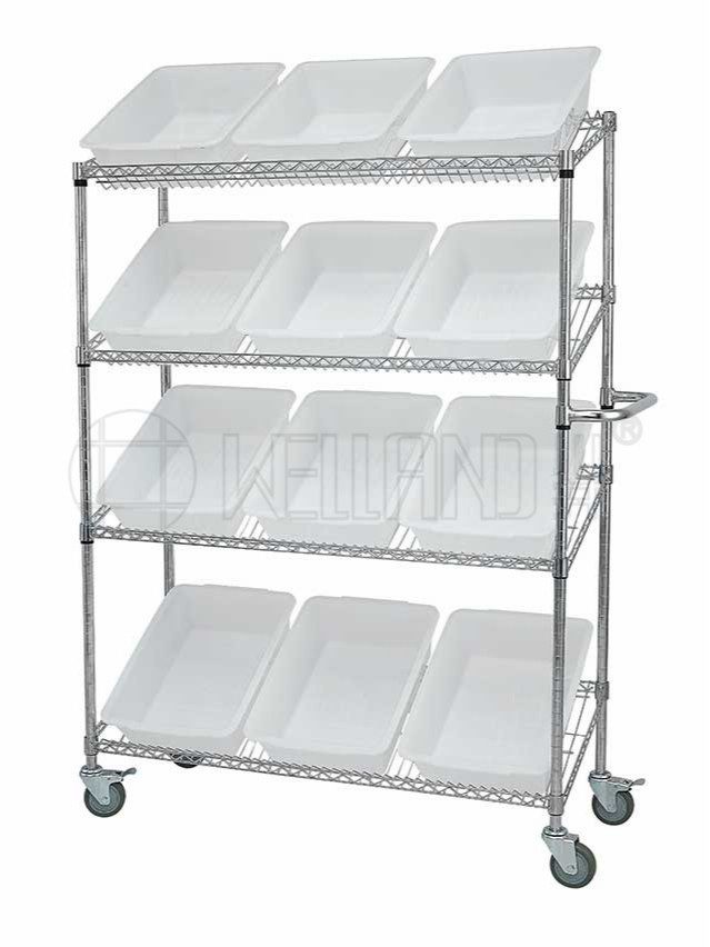 服裝倉庫電商倉庫移動揀貨車周轉車定制