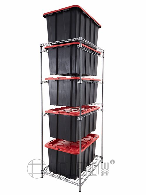 五層可拆卸儲物箱收納架 五層可拆卸儲物箱收納架
