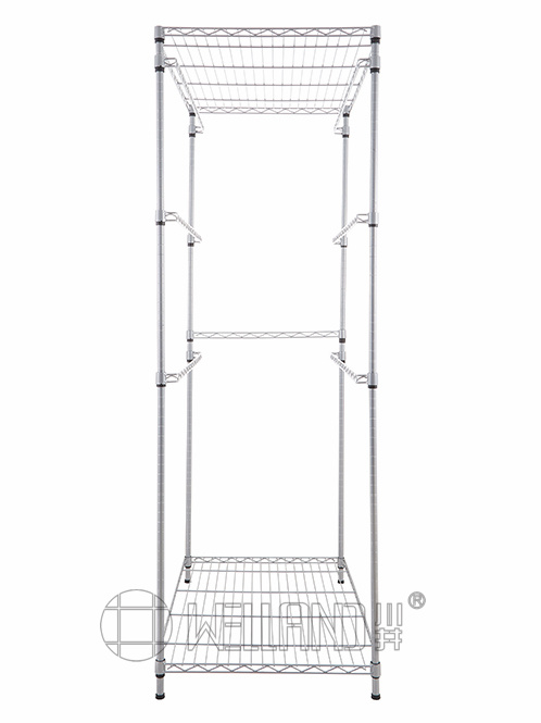 五層可拆卸儲物箱收納架 塑料收納盒儲物架 推拉金屬收納箱置物架 車庫地下室雜物分類存放架 (5)