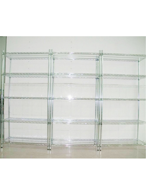 電子工廠車間現場可調層距鍍鉻線網貨架 電子工廠車間現場可調層距鍍鉻線網貨架