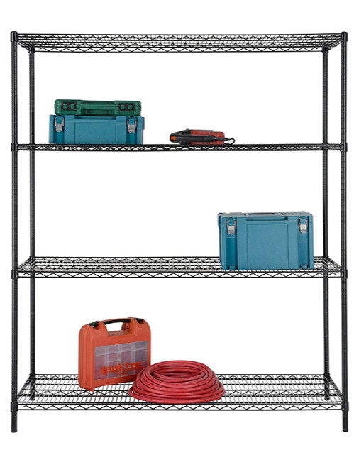 四層工具雜物收納重型線網貨架
