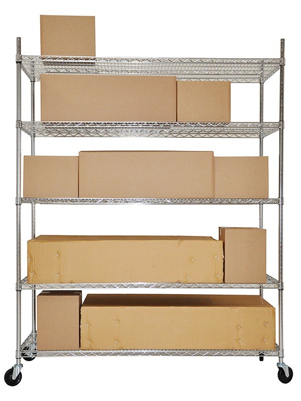 大容量重型波浪網倉儲貨架 大容量重型波浪網倉儲貨架