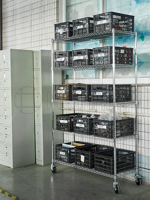 工業用工廠金屬周轉工具置物架