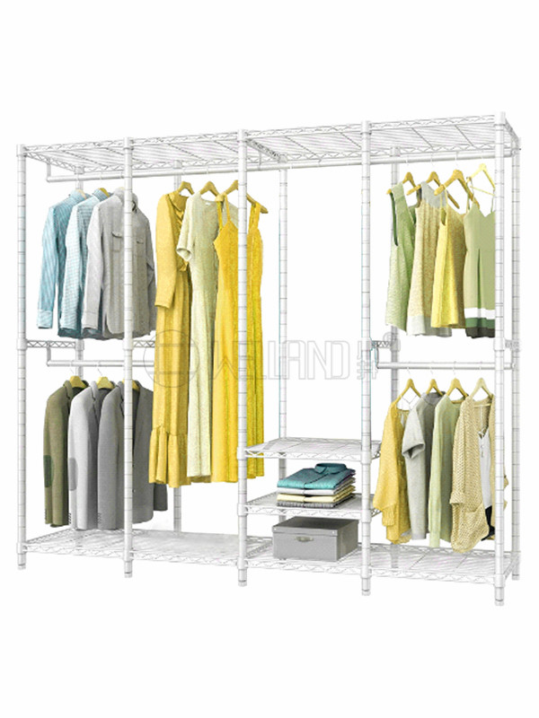 珍珠白色簡易質量好衣柜