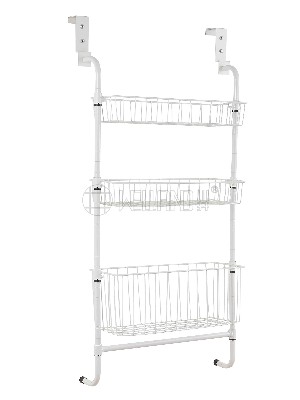 三層金屬門后掛籃架 三層金屬門后掛籃架