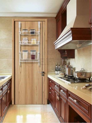 三層金屬門后掛籃架 三層金屬門后掛籃架