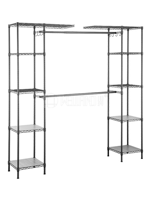 大尺寸多層可伸縮碳鋼簡易衣柜 大尺寸多層可伸縮碳鋼簡易衣柜