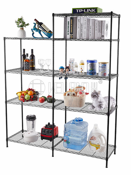 客廳收納整理架 連排碳鋼置物架 多層儲物架 中山常勝