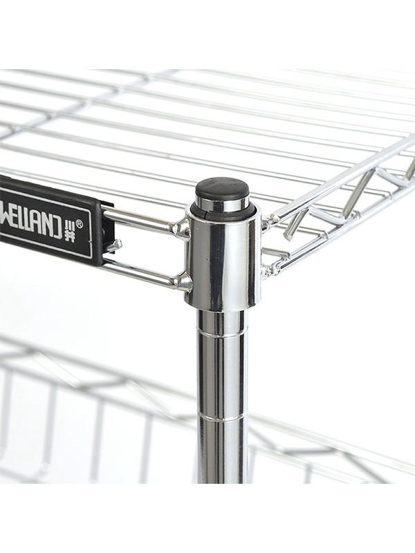 大容量四層金屬網籃置物架 大容量四層金屬網籃置物架